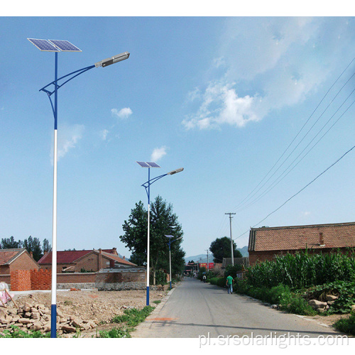 Zintegrowana lampa uliczna na świeżym powietrzu